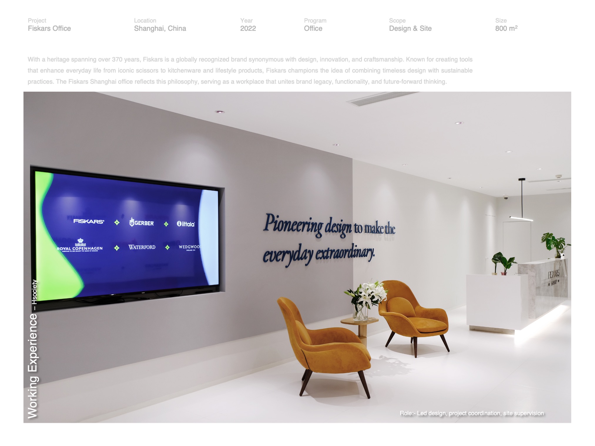 Fiskars Office, Shanghai