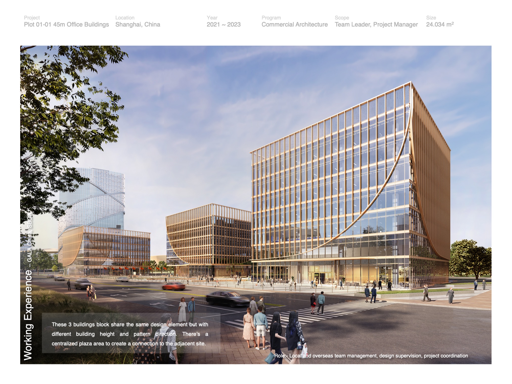Plot 01-01, 45m Office Buildings, Lingang, Shanghai