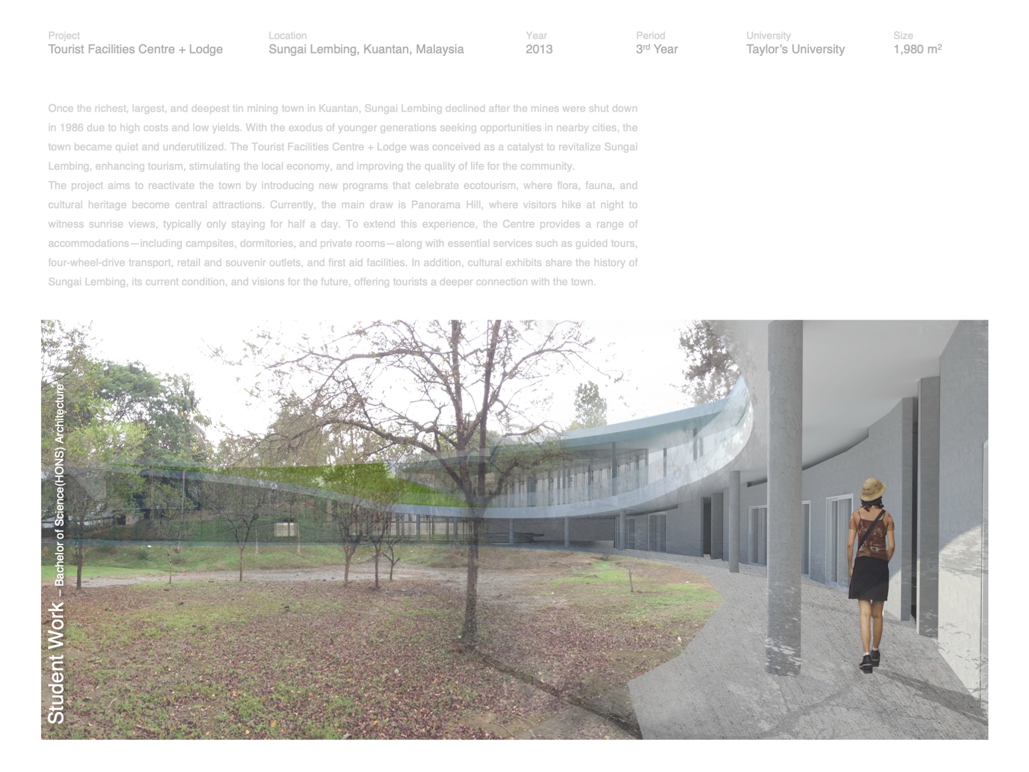 Tourist Facilities Centre & Lodge, Sungai Lembing, Kuantan